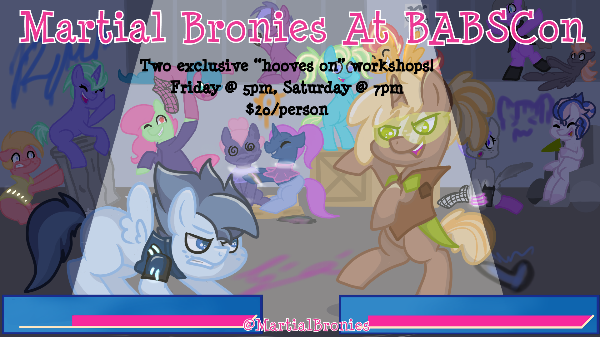 Martial Bronies at BABSCon!