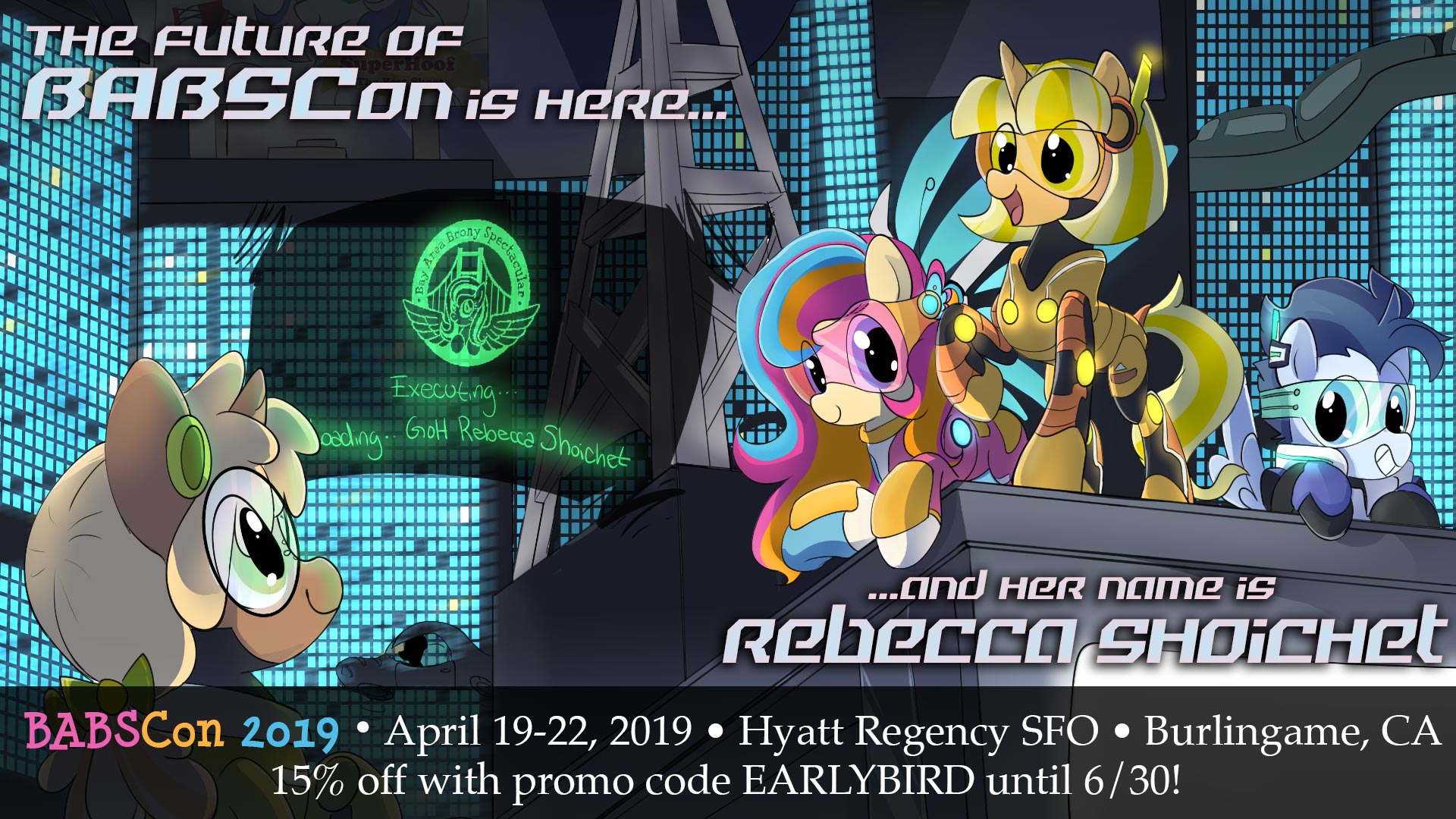 The Future of BABSCon is Here April 19-22, 2019, and Rebecca Shoichet Will Be There…but Get Your Early Bird Discounts NOW!